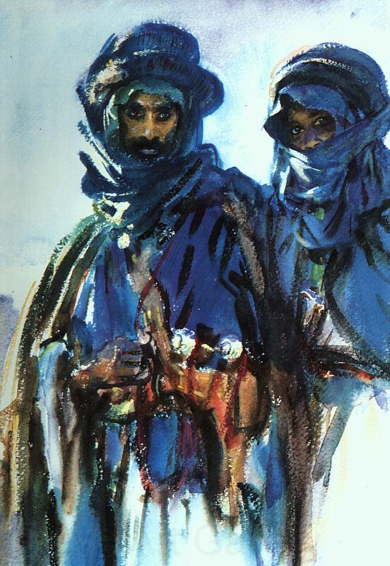 John Singer Sargent Bedouins Norge oil painting art